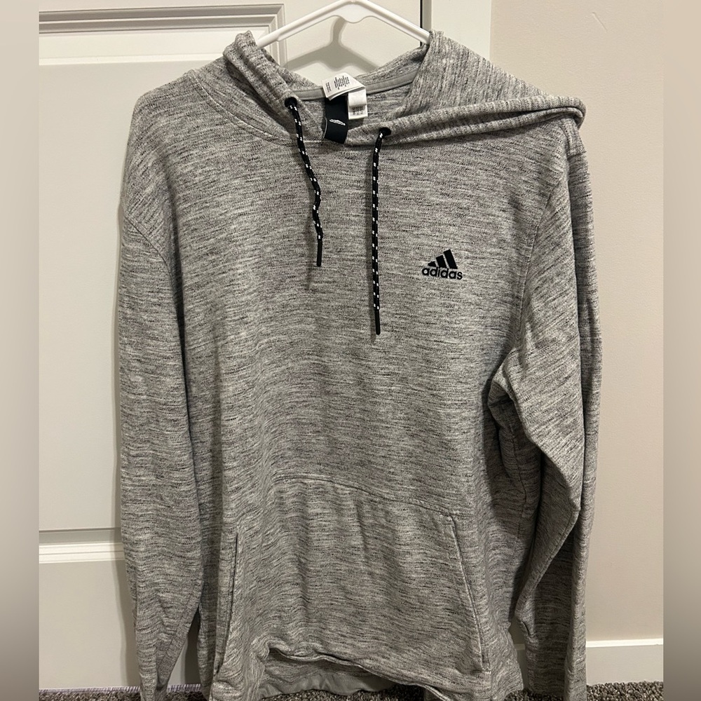 Men’s grey adidas hoodie